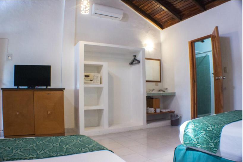 Hotel Central Station Tulum Pueblo Buitenkant foto